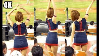 [4K]180725 뒷태여신 염지원 롯데 자이언츠 치어리더 직캠 (Korean CheerLeader) 부산 사직야구장 by BusanWolf