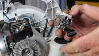 How to Change the Carburettor on a Stihl BG56C Leaf Blower | L\u0026S Engineers