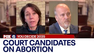 Wisconsin Supreme Court race; candidates Crawford, Schimel on abortion | FOX6 News Milwaukee