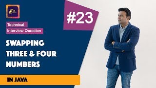 Swapping three variables in Java | Swapping four variables in Java | ABC