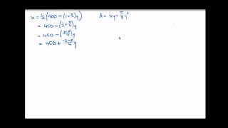 Optimization problems: Maximum-area corral
