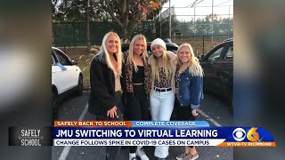 JMU parents react after on-campus students sent home