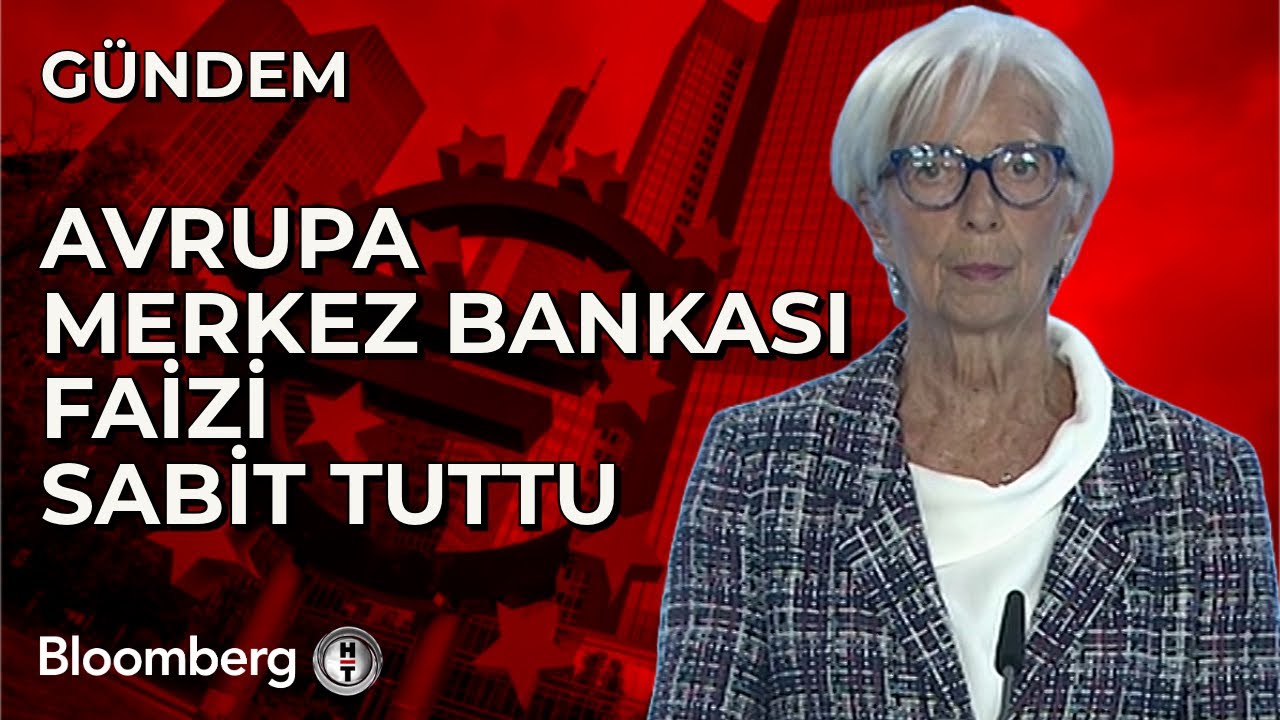 Avrupa Merkez Bankası Faizi Sabit Tuttu - YouTube