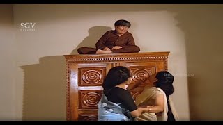 Vadiraj Super Funny Comedy Scene | Ade Kannu Kannada Movie | Dr. Rajkumar | Vijayaranjini