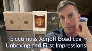 Unboxing and First Impressions - Electimuss Mercurial Cashmere Imperium Boadicea Lavish Alseif - EN