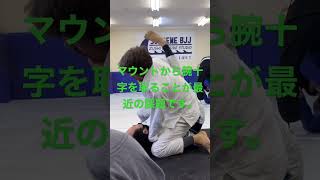 ［柔術スパーリング］マウントから一本取れるようになる事が最近の課題です。 #ブラジリアン柔術 #bjj #jiujitu #柔術 #ブラジリアン柔術テクニック動画 #スパーリング