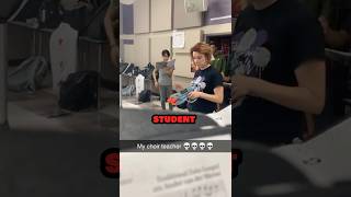 Choir Practice Takes a Wild Turn—Teacher Brings Out a Nerf Gun! 🎶🔫🤣#shorts #funny