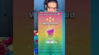 Bro Completed Lumberloon Clashroyale Shorts