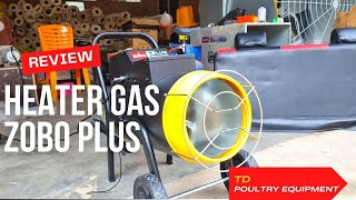 review lengkap heater gas zobo plus 50kw