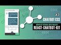 Building ChatBot with React-Chatbot-Kit 2023: CSS on Chatbot | Learn react-chatbot-kit from Scratch