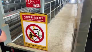 台中捷運綠線 試營運 開放試乘 高鐵台中站（119）月台門標示 Taichung MRT