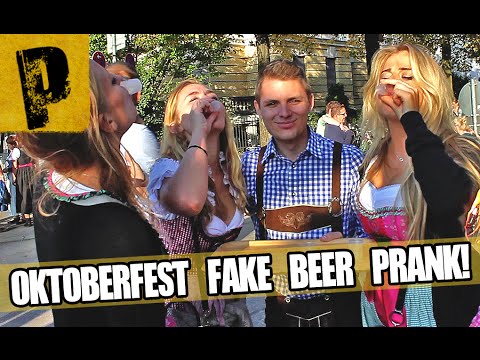 Oktoberfest Fake Beer Prank Youtube