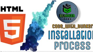 HTML_Tutorial mod-1 installation of editor for HTML5 and learn how to print your first html code