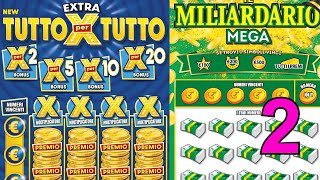 2, Gratta e Vinci  con Extra Tutto X Tutto, 50X e Mega