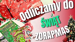 🎄💰 zdrapmasy 3 Zdrapki Lotto - Otwieram Kalendarz Adwentowy – Świąteczne Szczęście?🎄💰