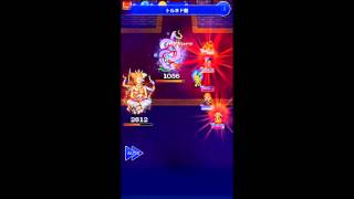 FFRK　開花する召喚士の才能[凶＋]幻獣王と王妃　非共鳴パーティ　フルスコア