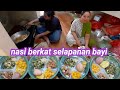 Masak Bareng Saudara untuk Acara Selapanan Bayi