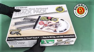 Bachmann HO-Scale Electric Model Railroad Track Pack Set Unboxing \u0026 Review