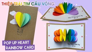 HANDMADE POP UP CARD FOR WOMEN'S DAY / HOW TO MAKE POP-UP HEART CARD / SAM ART & CRAFT
