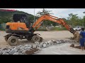 máy xúc khoan bê tông cực siêu excavator toy channel