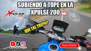 Subiendo  a tope en la Xpulse 200 | que tal trepa? | aguanta comprarla?