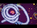 wormszone.io giant slither snake top 001 epic worms zone best gameplay