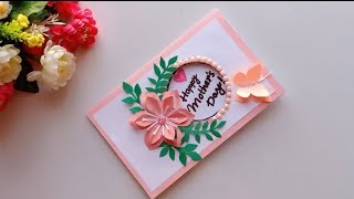 Handmade Mother's Day card / Mother's Day pop up card making