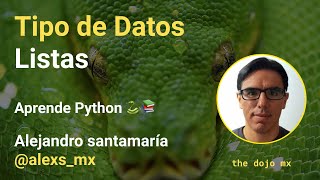 Aprende Python 🐍📚 Ep - 15 Listas