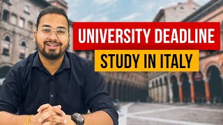 LAST CHANCE TO STUDY IN ITALY ! SEPTEMBER 2024 INTAKE