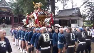 平成28年度 葛飾 葛西神社 例大祭　【 一の宮 宮出し 渡御 】　（本社神輿）