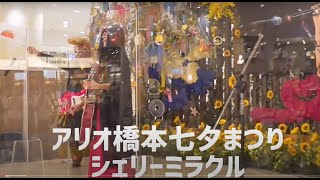 アリオ橋本 七夕まつり 毒ライブ