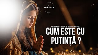 LIVE | Florin Ianovici - Cum este cu putință ? - Biserica Maranata Pantelimon | 25 DECEMBRIE 2024