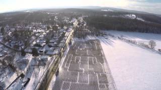 2.22.2015 - Corn Maze in the Winter