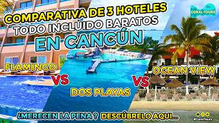 3 Cheap All-Inclusive Hotels in Cancun | Comparison of 3 cheap all-inclusive hotels in Cancun