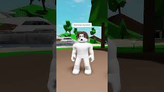 HE BECAME FRIENDS With A KIND GHOST On Roblox Part 13! #shorts #roblox #brookhaven #brookhavenrp