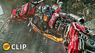 Optimus Prime Destroys Unicron's Transwarp Key | Transformers Rise of the Beasts 2023 Movie Clip 4K