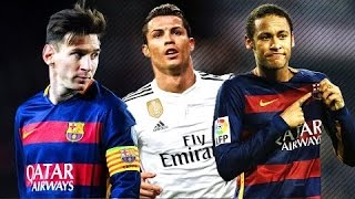 Lionel Messi vs Cristiano Ronaldo vs Neymar ● Ballon D'Or Battle 2015 - HD