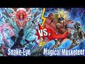 Snake-Eye vs Magical Musketeer Fiendsmiths - High Rated DB Yu-Gi-Oh! 2024