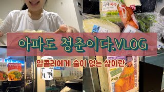 제주VLOG)골병난알콜러/야매요리하다/오리고기숙주찜/감기/도주제/마치하카타