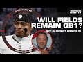 Jeff Saturday explains why the Steelers should stick with Justin Fields at QB1 | SportsCenter