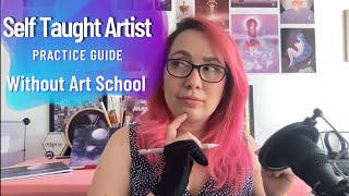 Self Taught Artist tips For How To Improve Your Art WITHOUT Art School