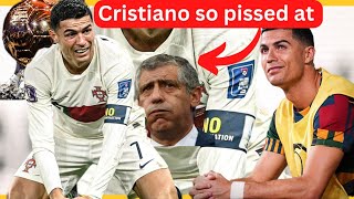 cristiano Ronaldo looks so pissed! Ronaldo cries in a tunnel qatar world cup cr7