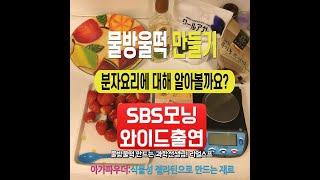 SBS모닝와이드물방울떡만들기 출연 영상