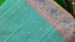 Paithani style ponduru khadi jamdhani saree #jamdhanisaree #pondurukhadi #pondurujamdhani