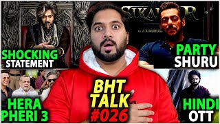 BHT Talk EP#26 : The Rajasaab No.1 Indian Horror Film | Sikandar News | Baby John Salman Khan Cameo