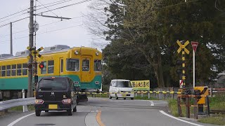 富山地方鉄道不二越上滝線　上堀踏切