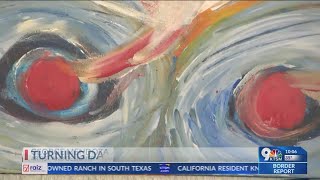 Entering the colorful world of visually impaired artist from Las Cruces