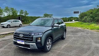 FIZ O TESTE DE CONSUMO COM O NOVO CRETA LIMITED 2025 ALUGADO