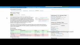 module filter drupal module