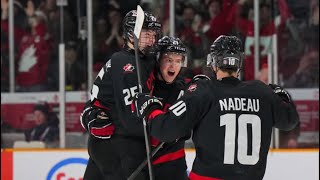 Team Canada All Goals 2025 World Juniors Pre-Tournament